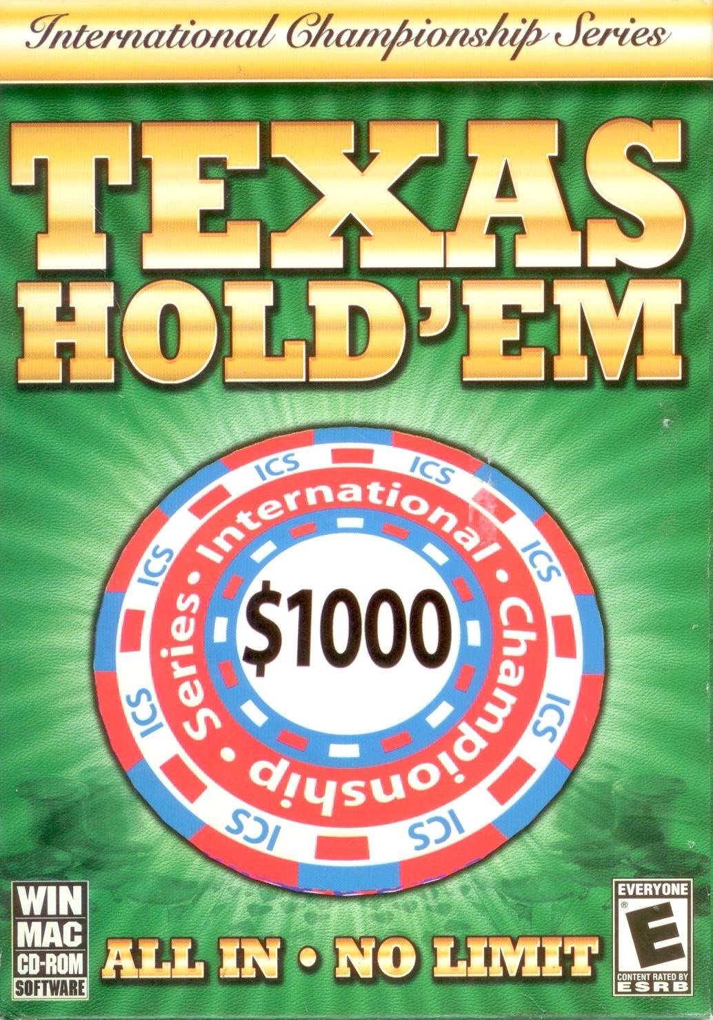 International Championship Series: Texas Hold'em: All in - no limit