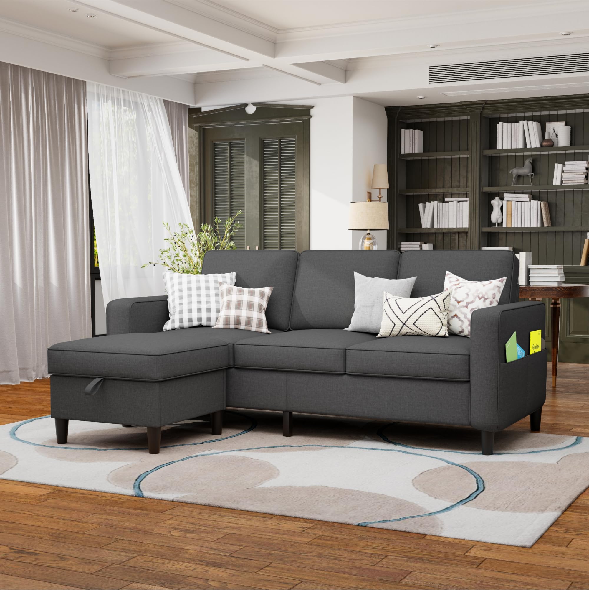 Youmumeub 78' Sectional Sofa