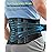 Rakiie Back Braces for Lower Back Pain, Lumbar Support for Men & Women, Breathable Soft Mesh Fabric and 7 Stays All-round Support, Back Support With Lumbar Support Pad for Home & Lifting at Work, Size L (Waist: 39.4-45.3)