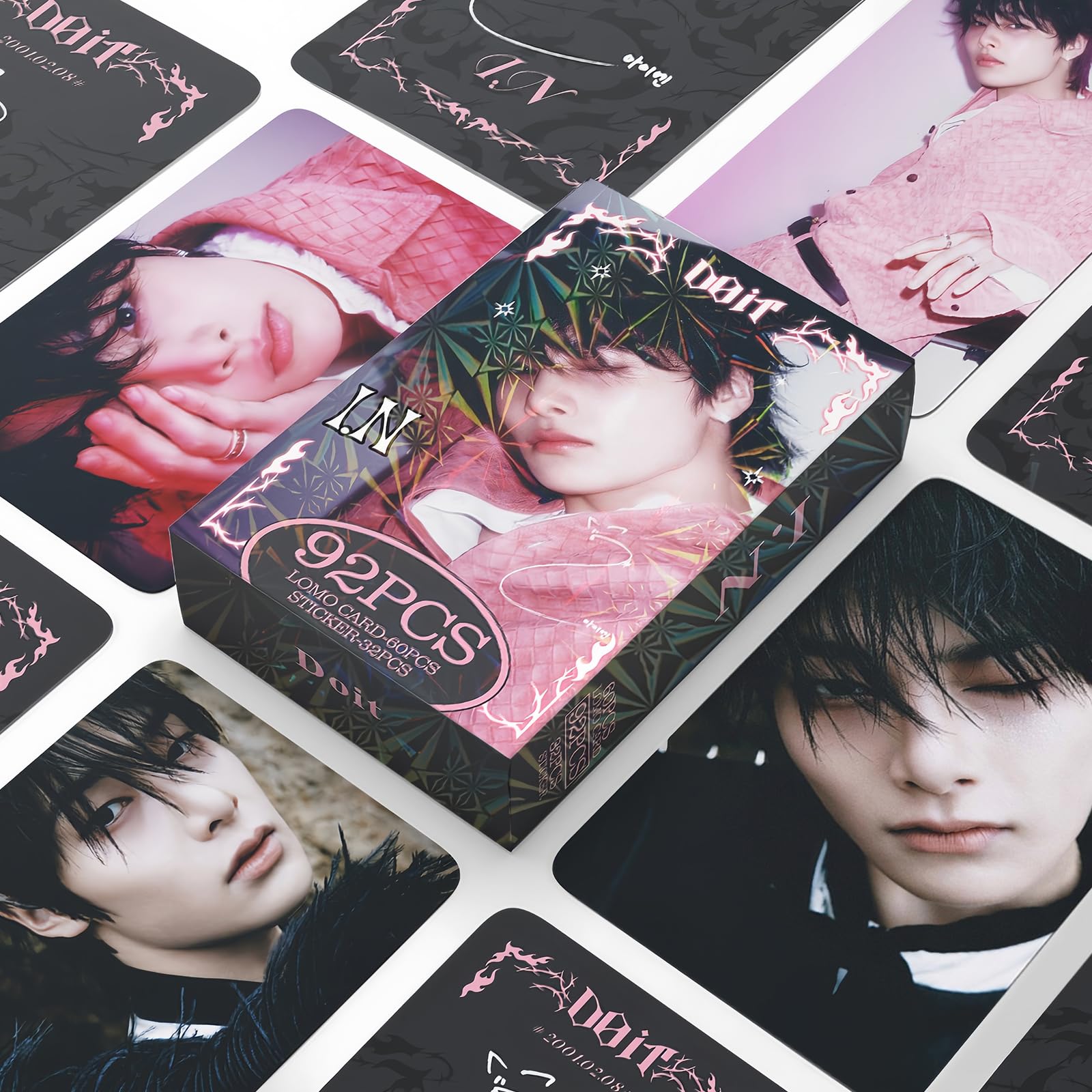 PYAJUU Stray Kids Photocards DO IT Álbum Cartões de fotos