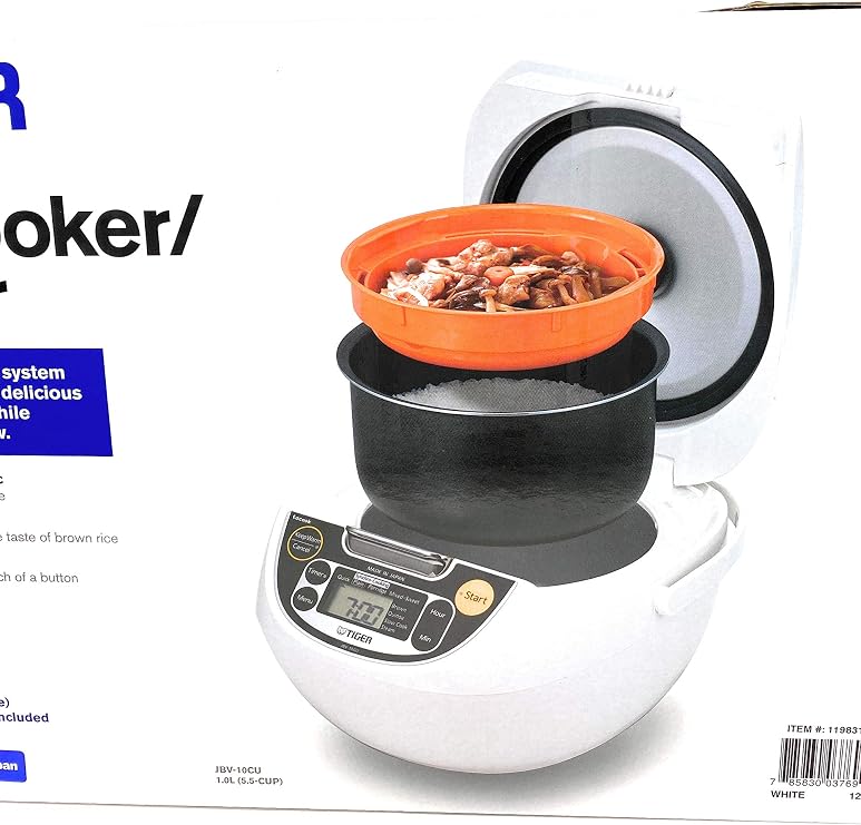 Tiger 5.5-Cup Micom Rice Cooker & Warmer & Steamer