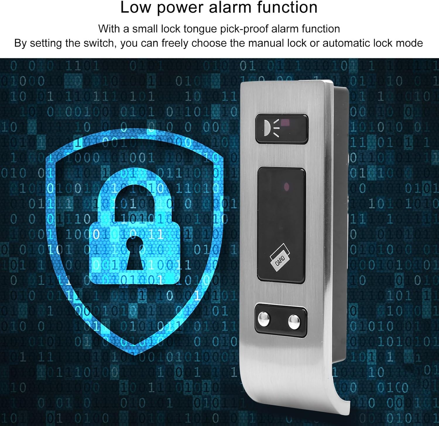 KANASI Electronic Cabinet Lock, smart EM tag Unlock keyless inductive Security Device for Sauna lockers and Storage cabinets