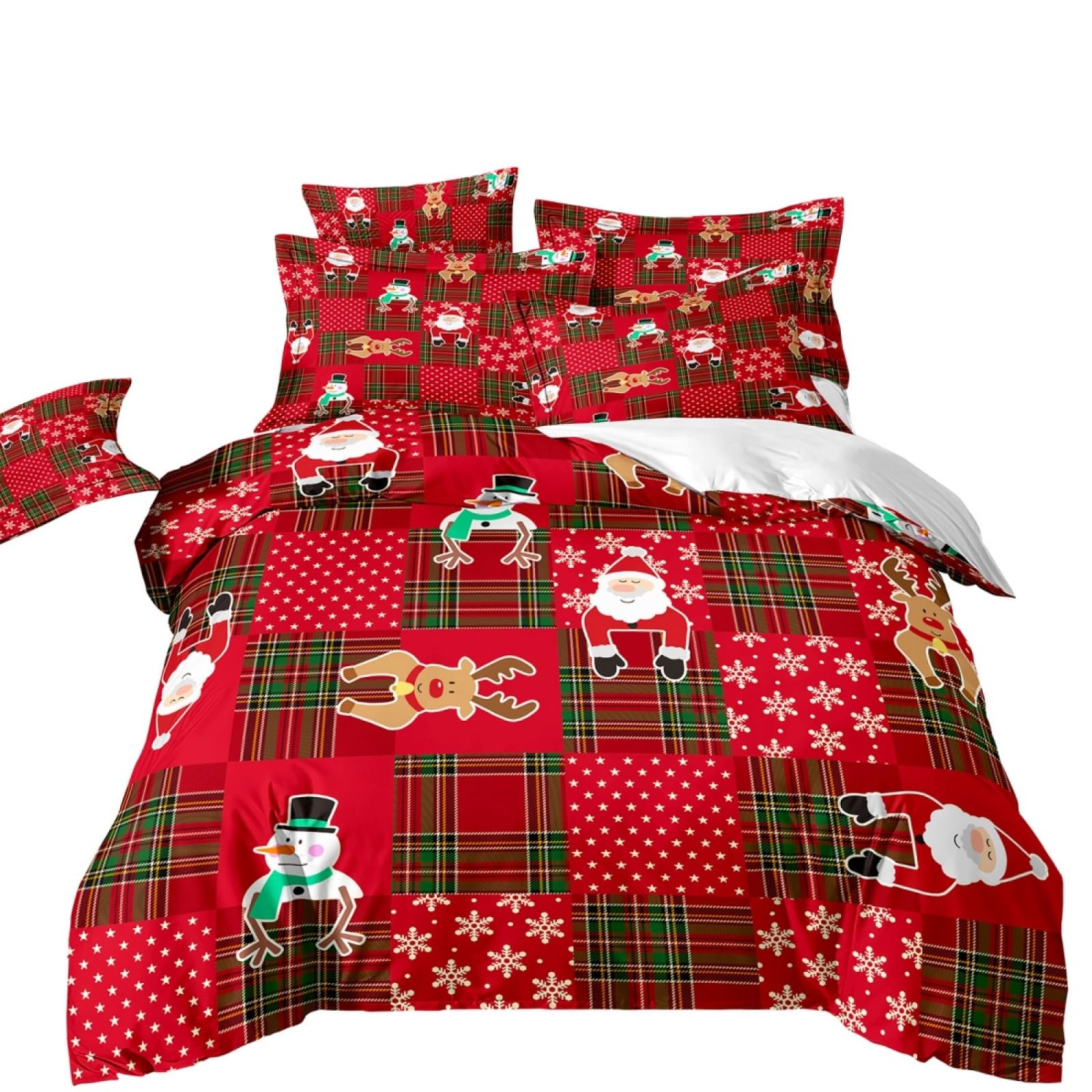 Super King Size Duvet Cover Sets Christmas Stars Super King Bedding