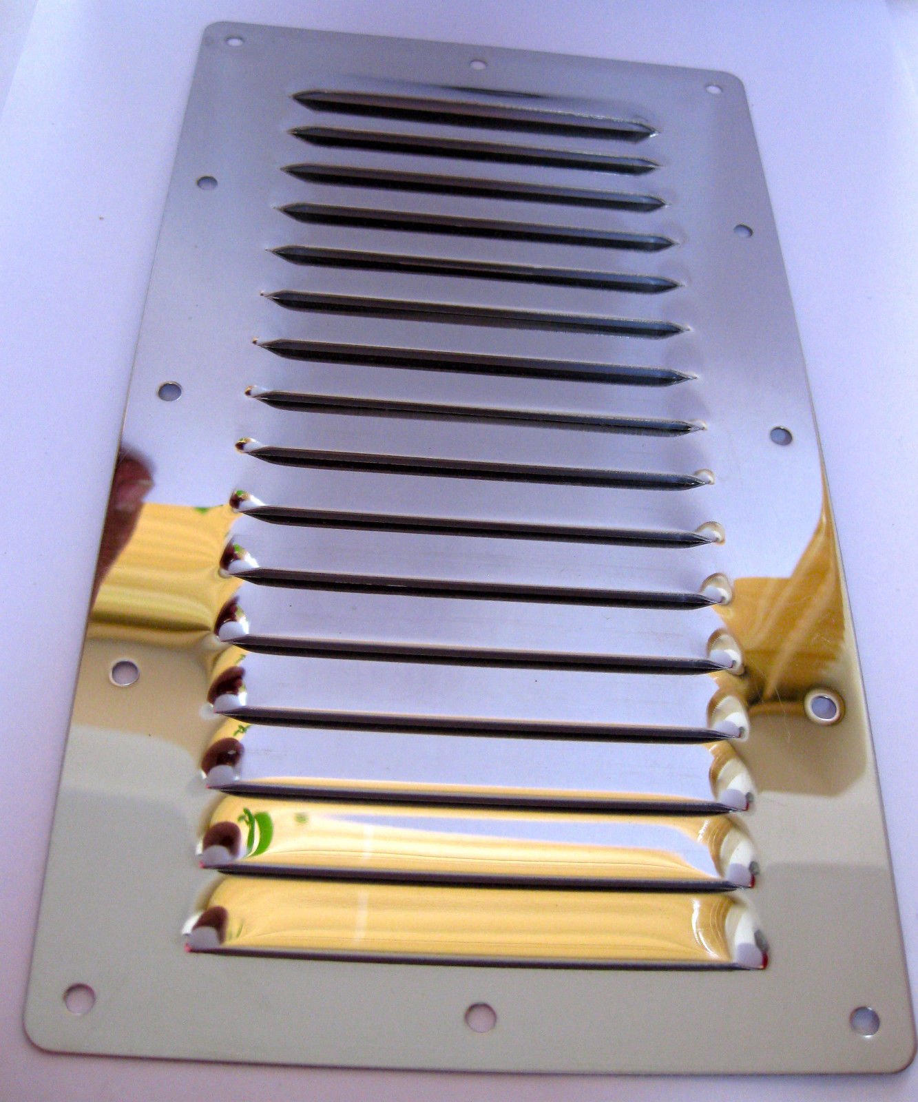 Ren Stainless Steel 228 X 127Mm Air Vent Grille Ventilation Cover Wall Duct Louvre