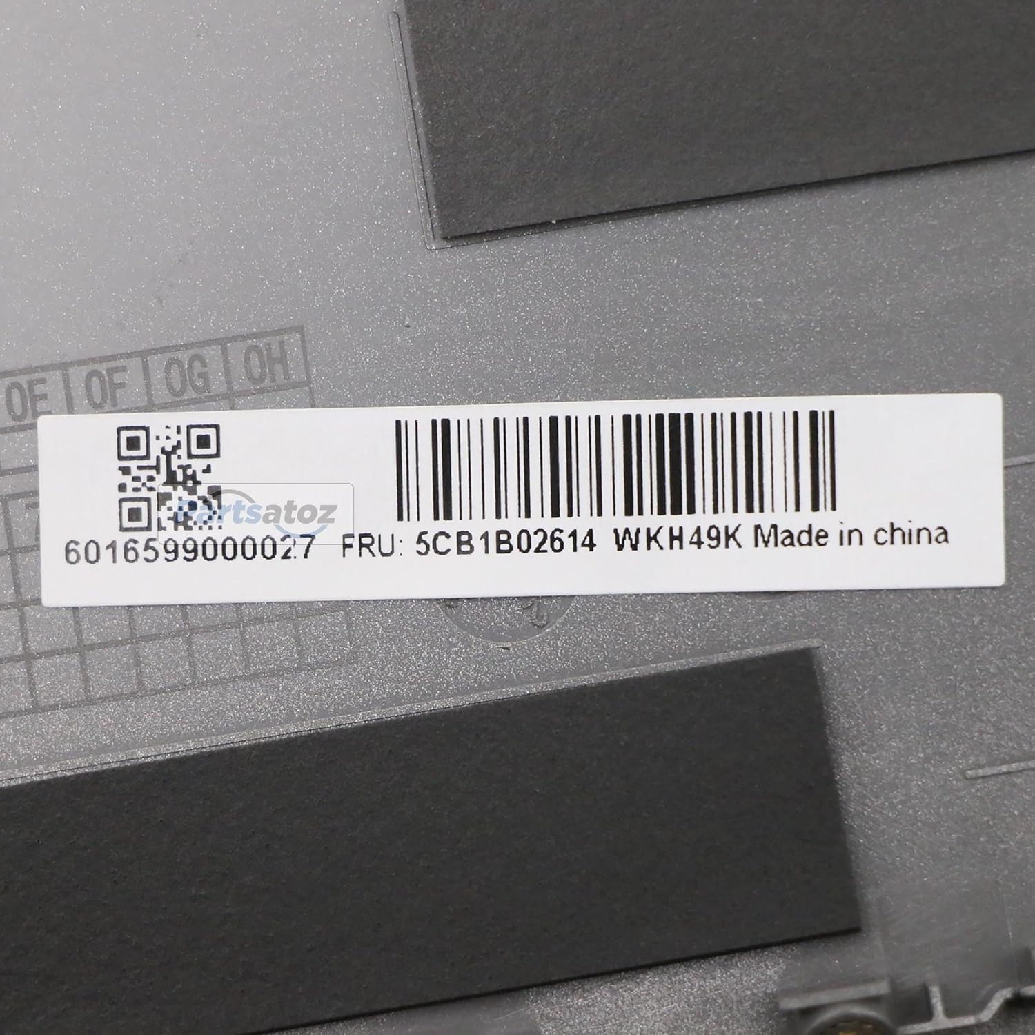 Laptop Palmrest Upper Case Top Cover with US Backlight Keyboard and Touchpad Assembly Replacement for Lenovo ThinkBook 14 G2 ARE 20VF ITL 20VD 5CB1B02614 5CB1B02551 5CB1B02582 - Mineral Grey