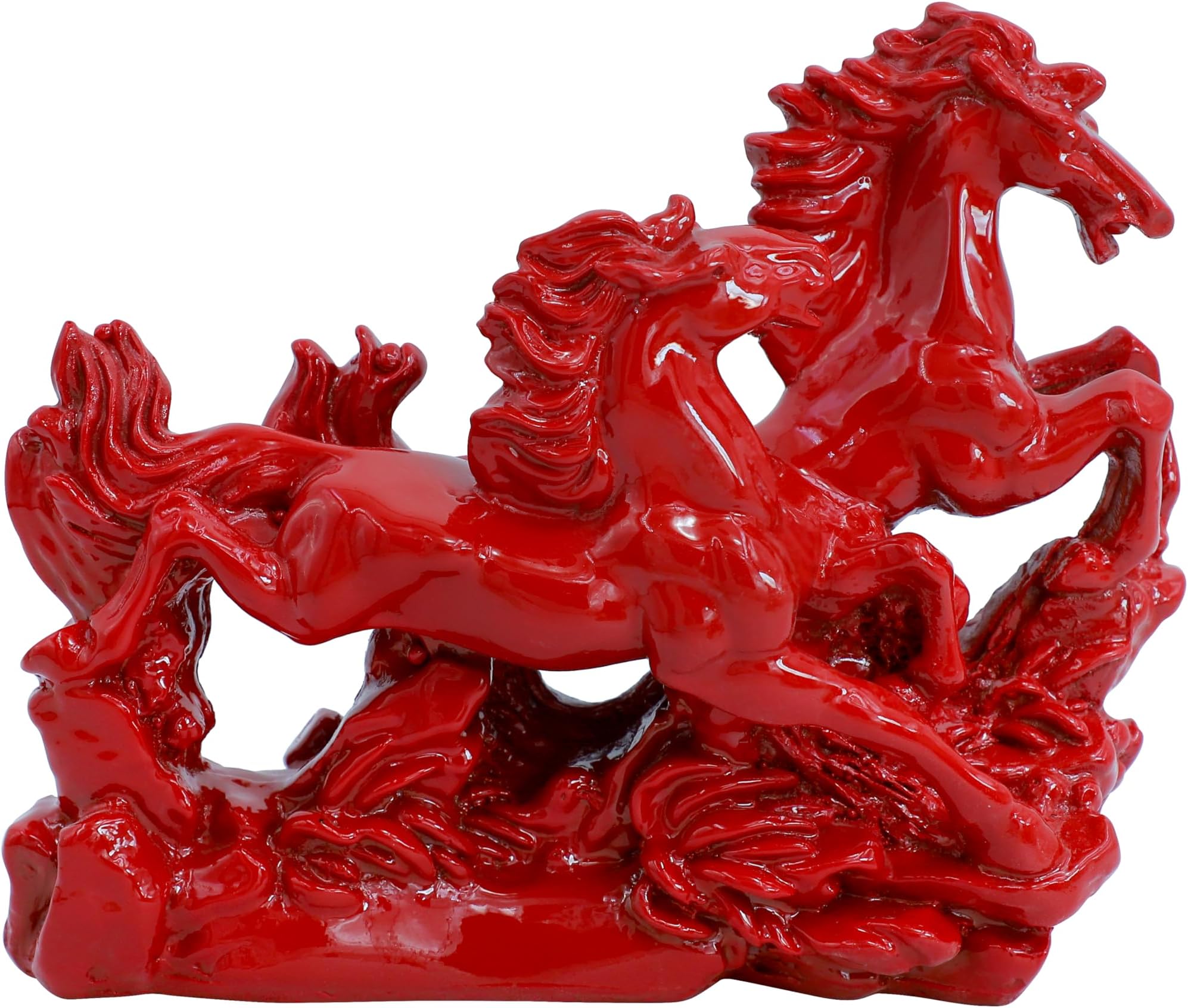 Vastu Vardan Red Horse || Vastu Two Running Horses || Decorative Showpiece fo...