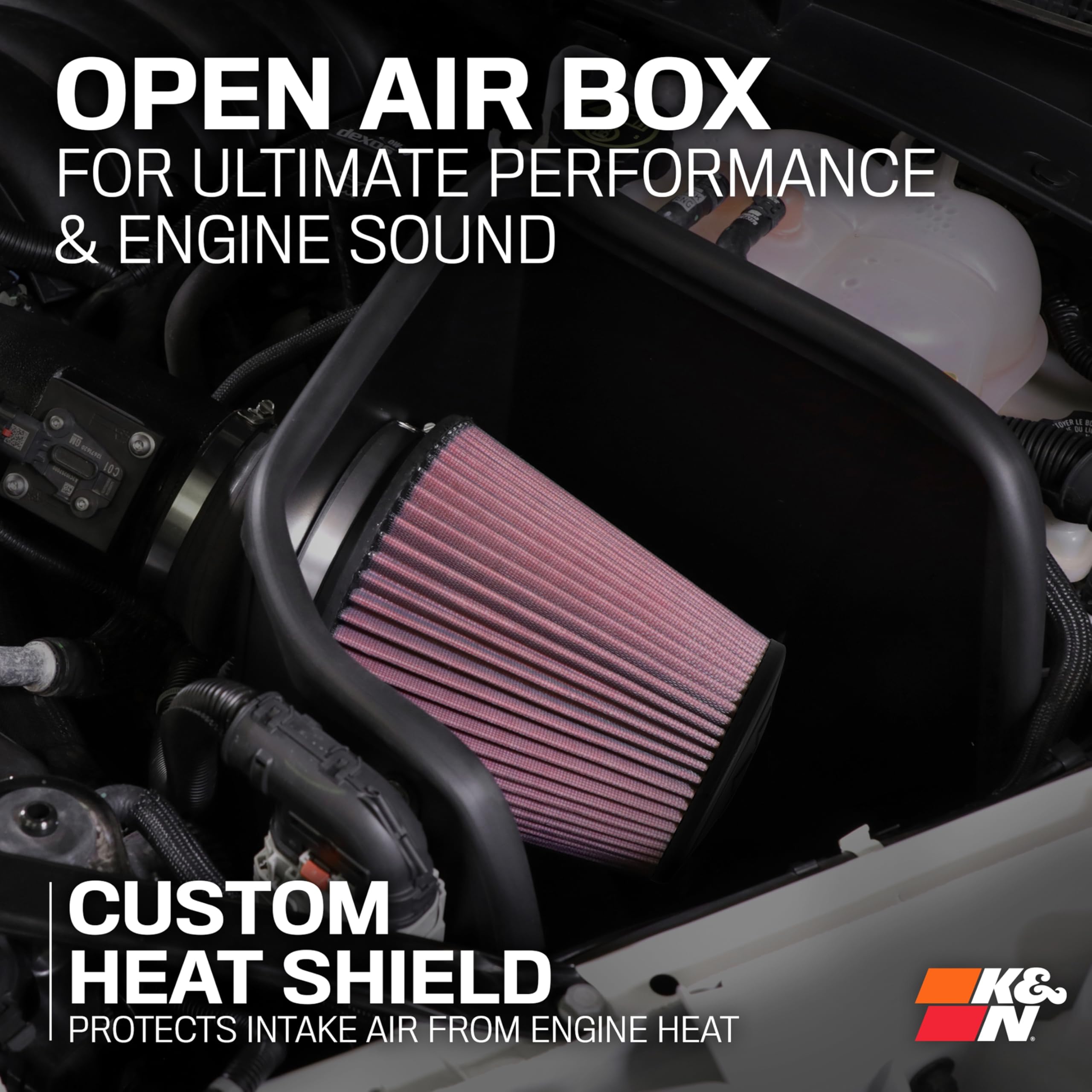 K&N Cold Air Intake Kit: High Performance, Increase Horsepower Compatible With 2013 2017 Honda Acura Accord Tlx 3 5l V6 69 1212ts