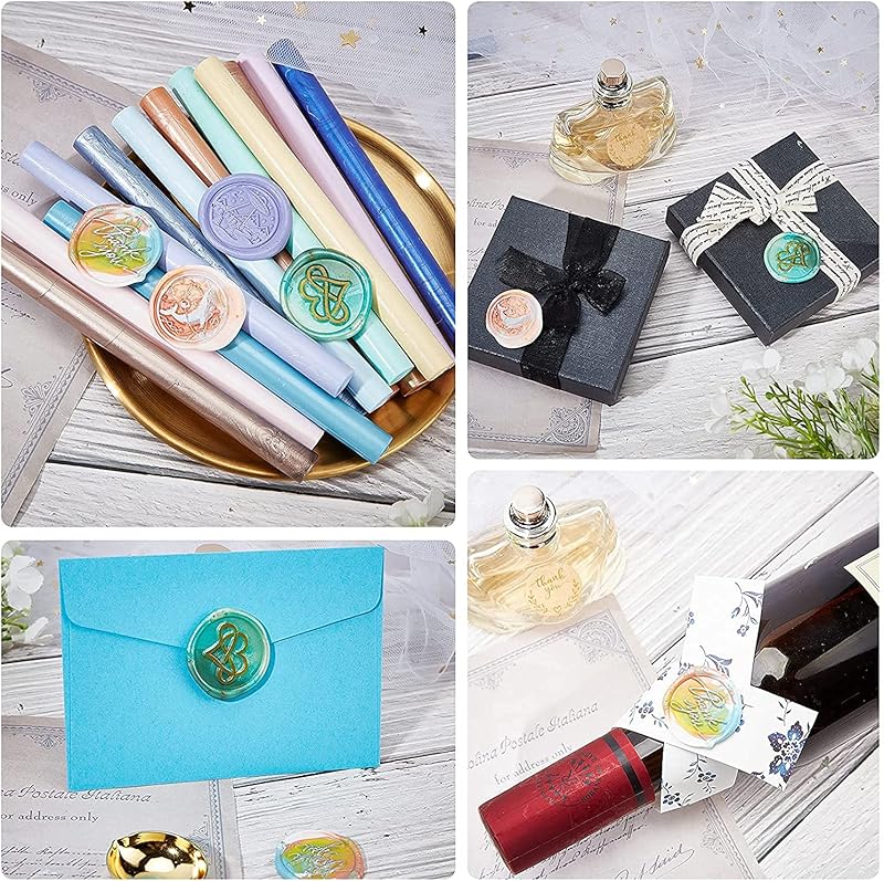 CRASPIRE Sea Turtle Wax Seal Stamp 25mm Ocean Summer Sealing Stamps Vintage Retro Brass Head Wooden Handle Removable for Wedding Invitations Envelopes Birthday Gift Packing Card Making