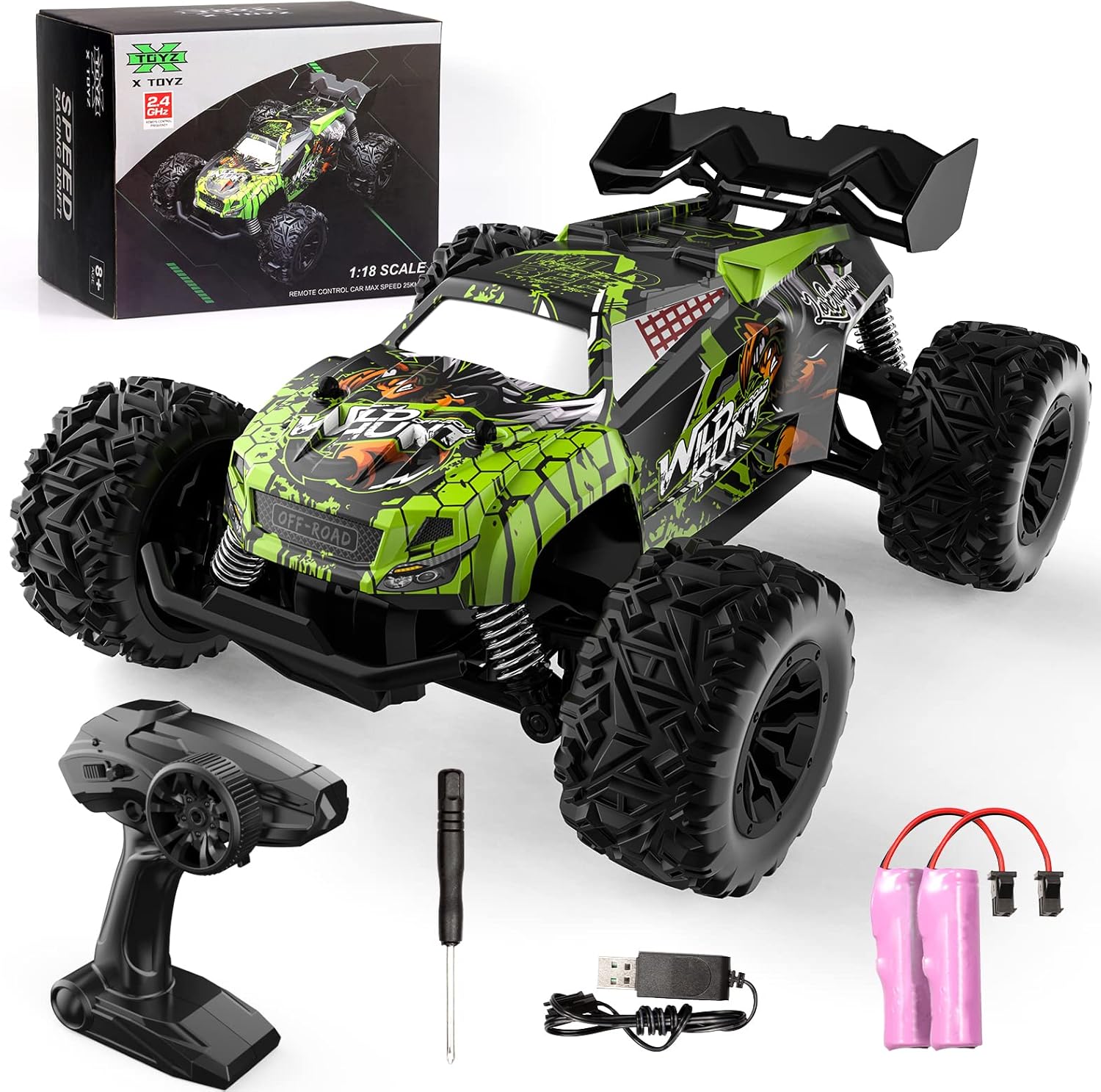 Buy XTOYZ RC Cars Remote Control Car, 118 2WD High Speed 25KMH All