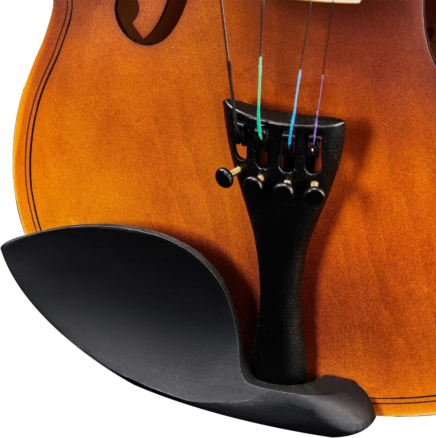 1/2 Violin for Kids Age 7-9, Violin 1/2 Size for Beginner, Student, Half Size Acoustic Violins with Case, Bow, Bridge, and Bow Care Block (Antique Natural – Matte)