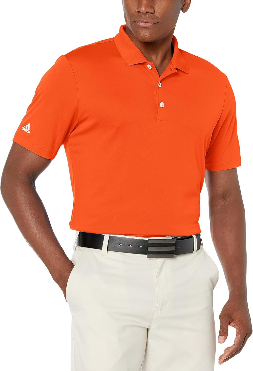 adidas Men's Golf Adi Performance Polo Shirt, Energy, XXL Buy Online