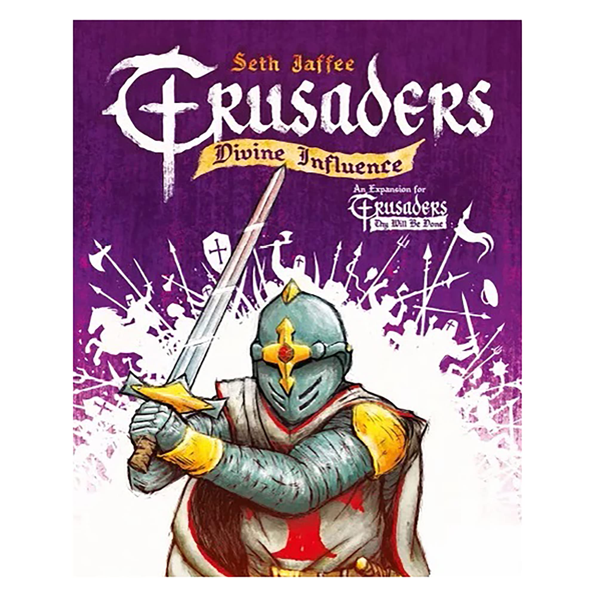 Renegade Game Studios Crusaders Thy Will Be Done Divine Influence Exp, Multicolor - Image 3