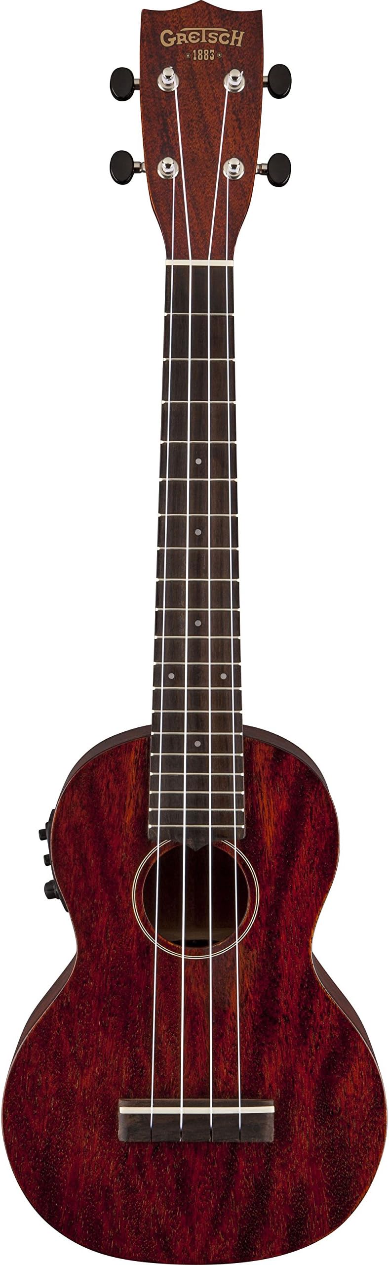 Gretsch Guitars G9110-L Concert Long-Neck Acoustic-Electric Ukulele with Gig Bag