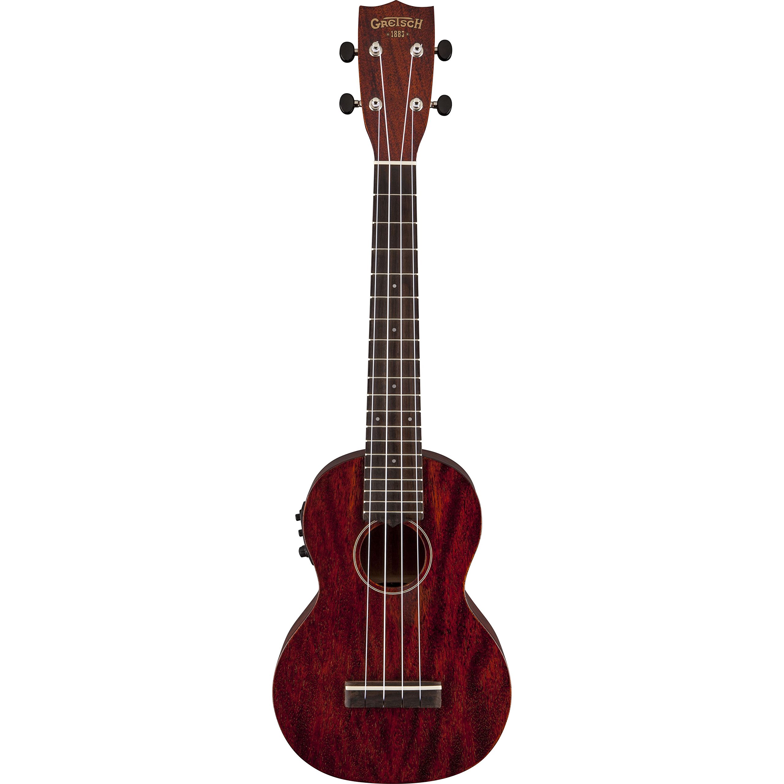 Gretsch Guitars G9110-L Concert Long-Neck Acoustic-Electric Ukulele with Gig Bag