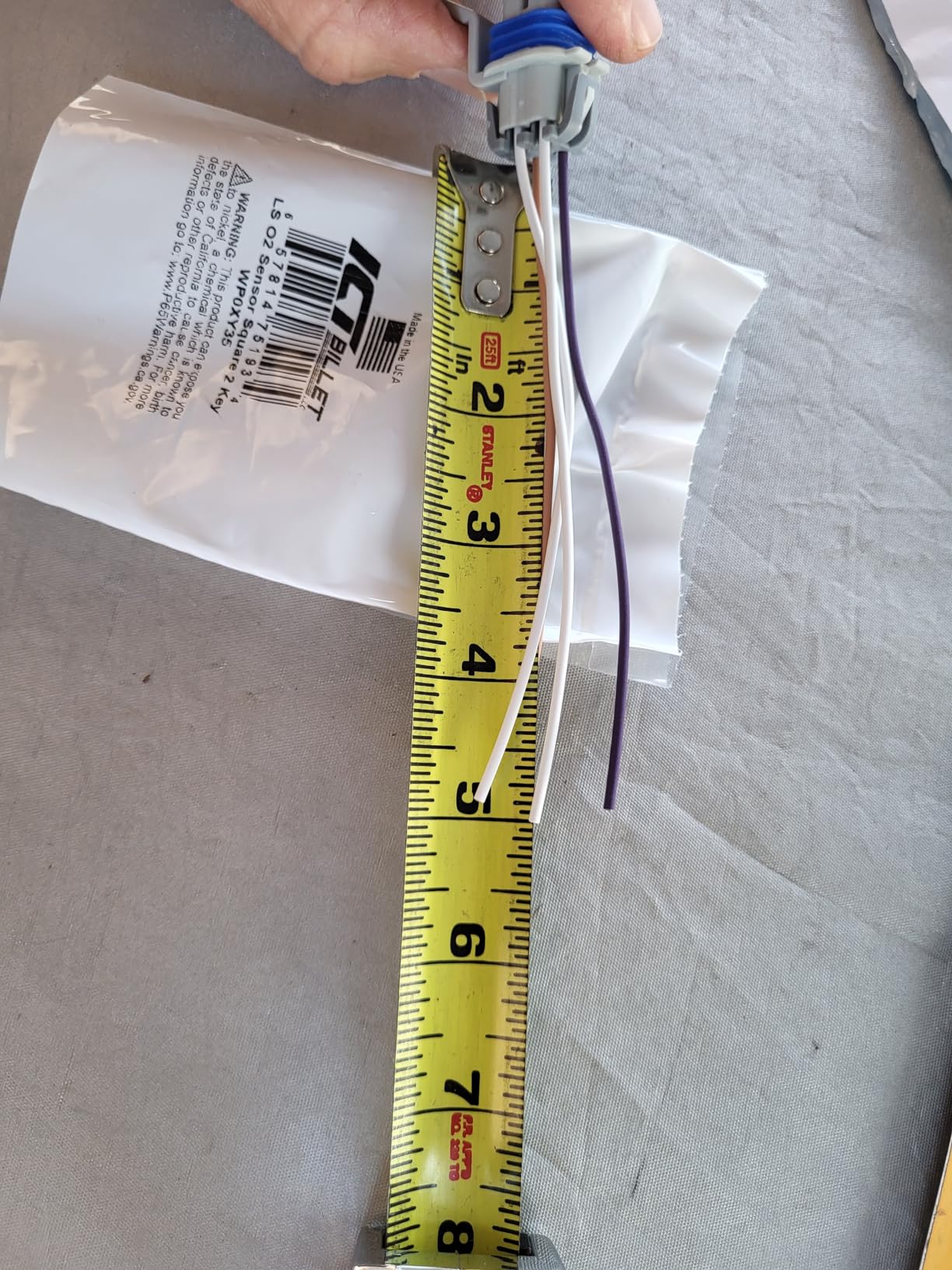 GM LS O2 Oxygen Sensor Square Female 2-Keyway Connector Plug