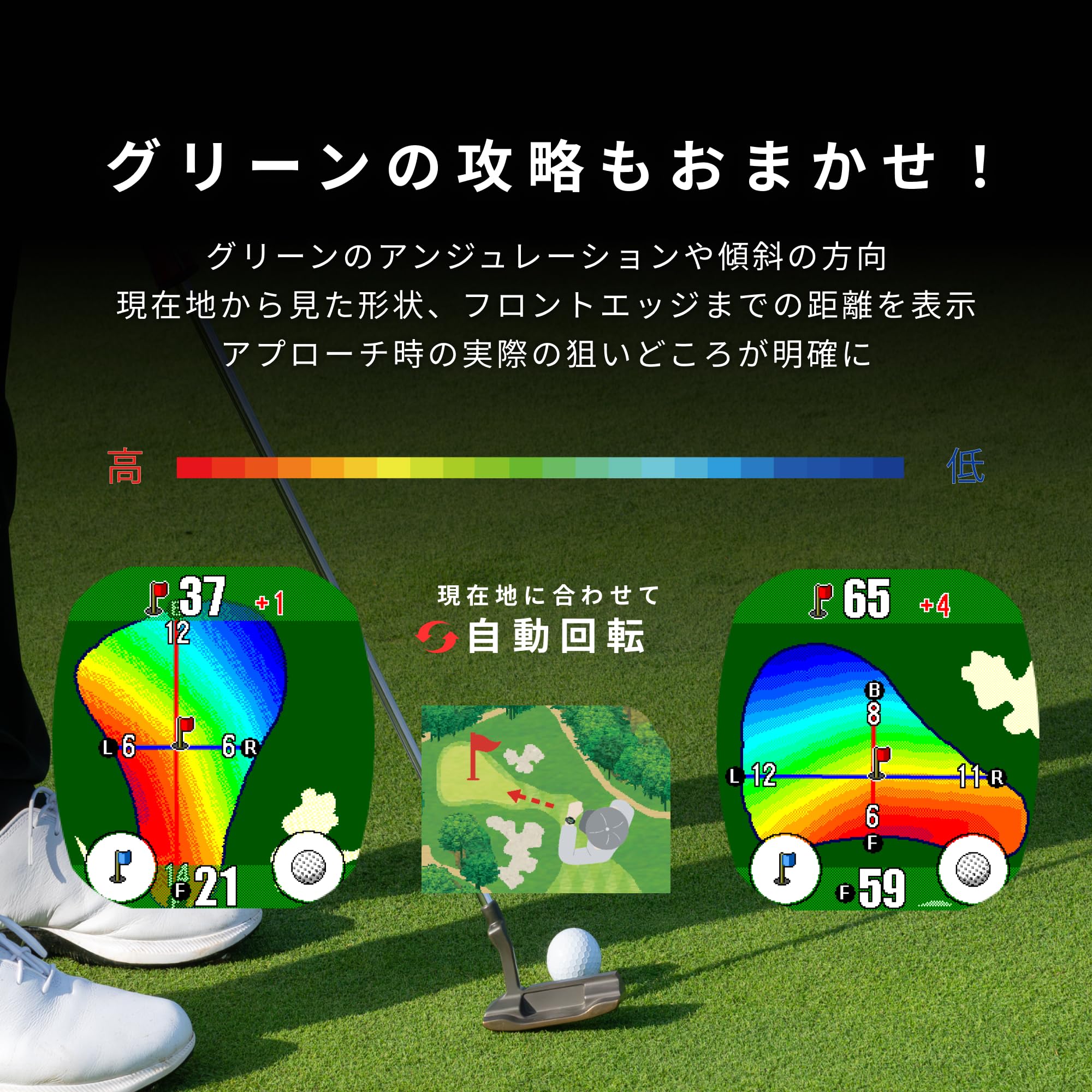 Amazon | Shot Navi Crestシリーズ【CREST G2】 《ホワイト》腕時計型