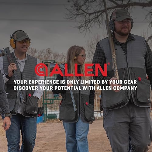 Miniatura 8 de Allen Company Bolsa de concha de escopeta bolsa deportiva de escopeta - Soporte de arcilla trampa o madejas para conchas de escopeta lienzo suave o