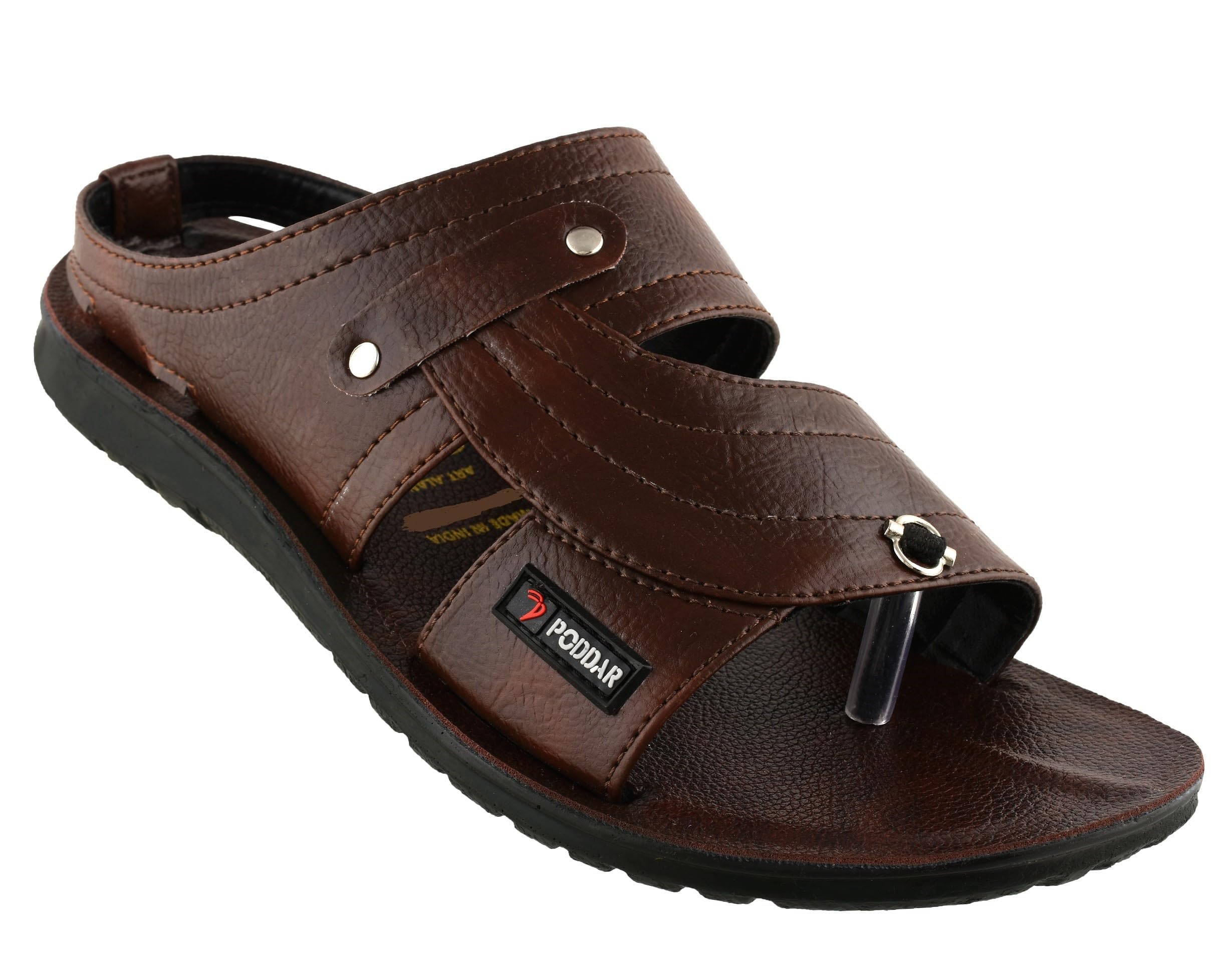 poddar PU Slippers for Men | Premium Daily Use Footwear | Comfortable Soft Sole Anti-Skid Sandals | Stylish Lightweight Casual Chappal for Office, Home & Outdoor Use-picture-23