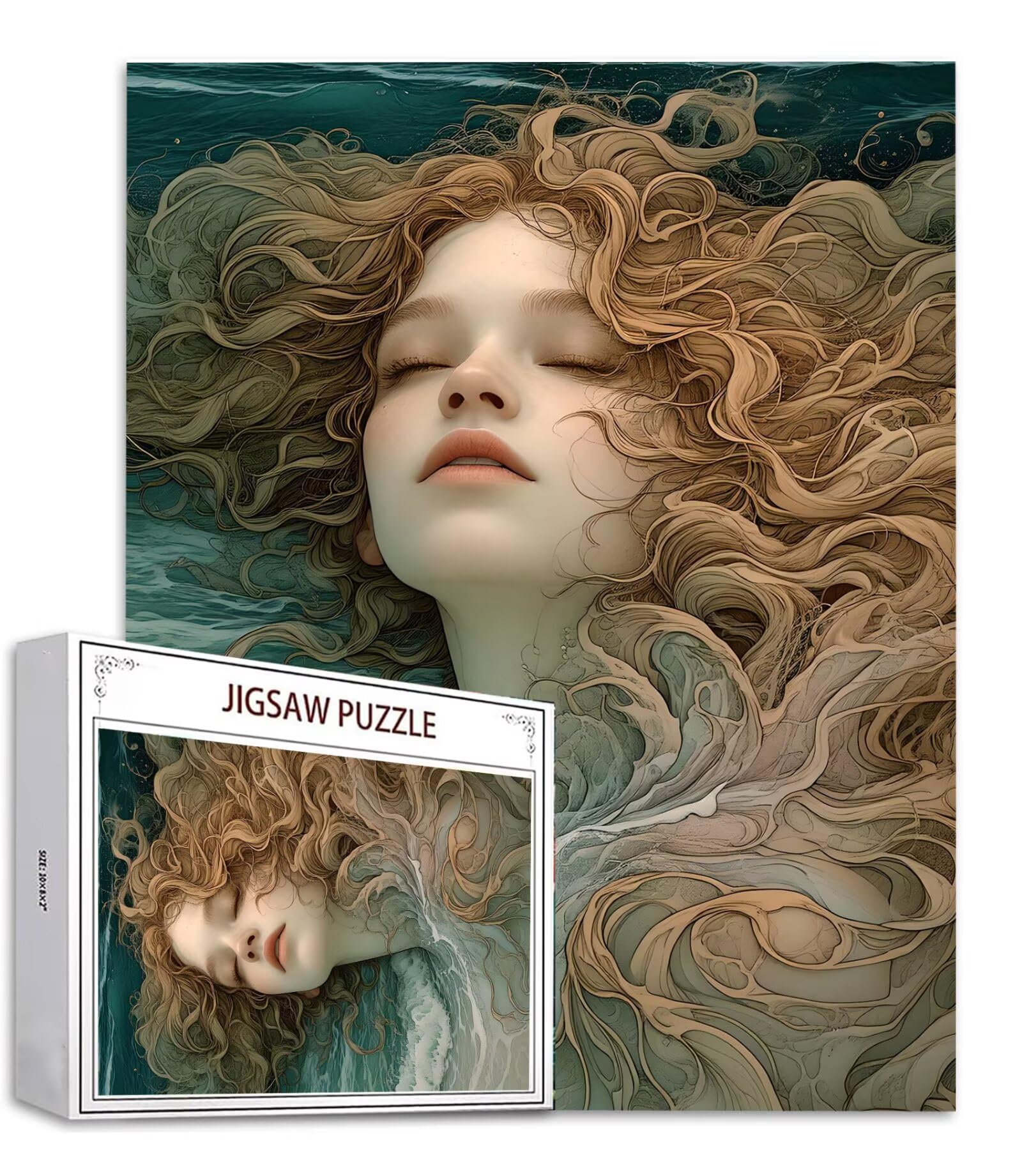 Puzzle 1000 elementów, abstrakcyjne puzzle dla dorosłych, drewniane puzzle dla dorosłych, wielokolorowe drewniane puzzle, klasyczne puzzle dla kobiet, drewniana Jigsaw, gra zręcznościowa dla całej