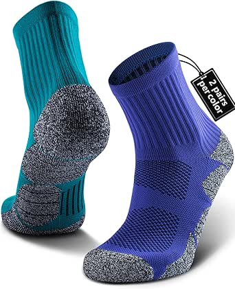 CWVLC Cushioned Compression Sport Quarter Socks (4-pack)