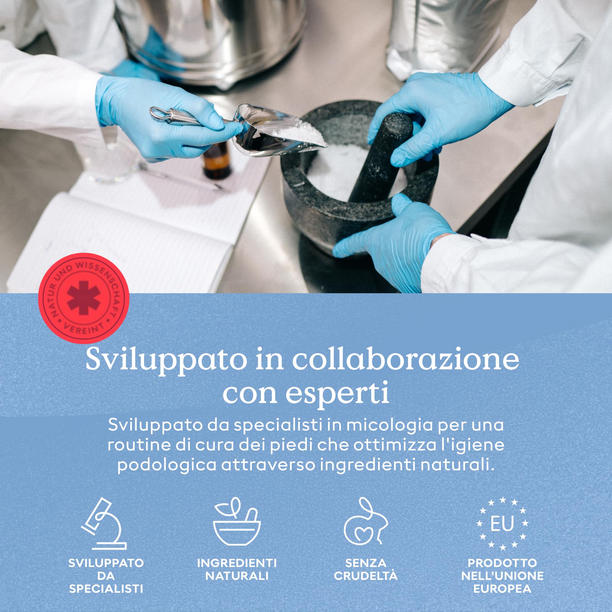 Health Routine Fußbadesalz – Sale per pediluvio con olio di tea tree