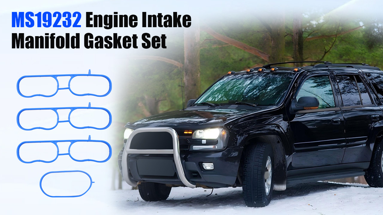 Image of Intake Manifold Gasket MS19232 Fit for Chevrolet Trailblazer 2001-2009, Fit for Isuzu Ascender 2002-2008, Fit for SAAB 9-7X 2004-2012