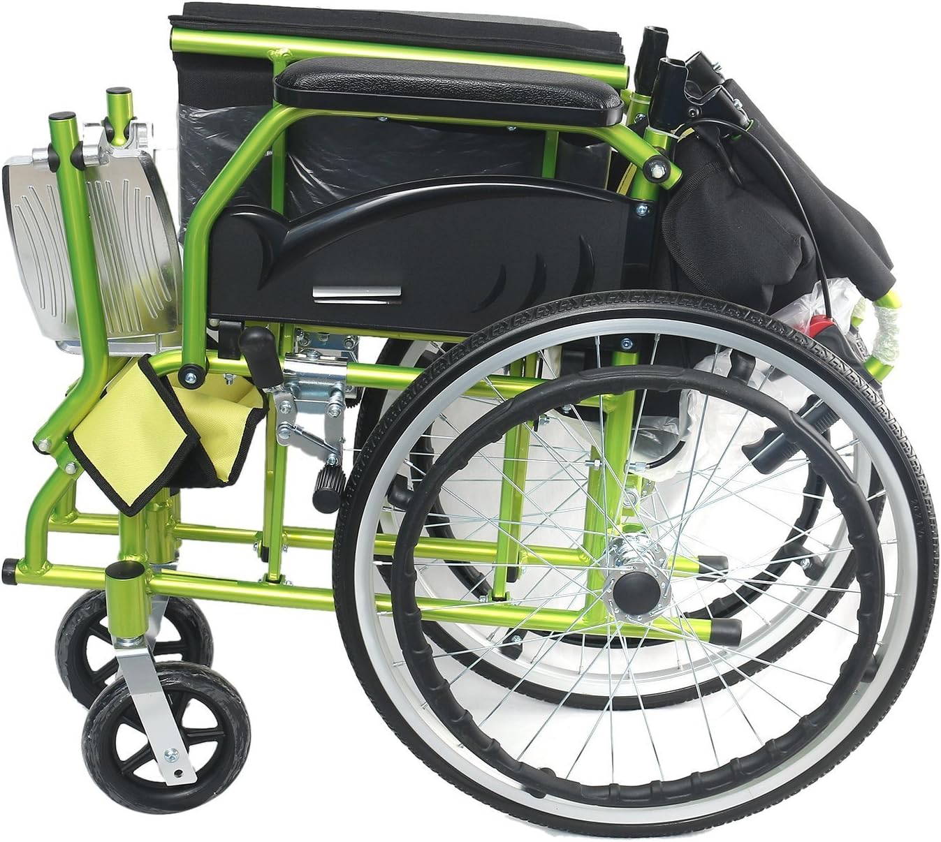 Easy to carry,light weight,flip-up leg rest wheelchair