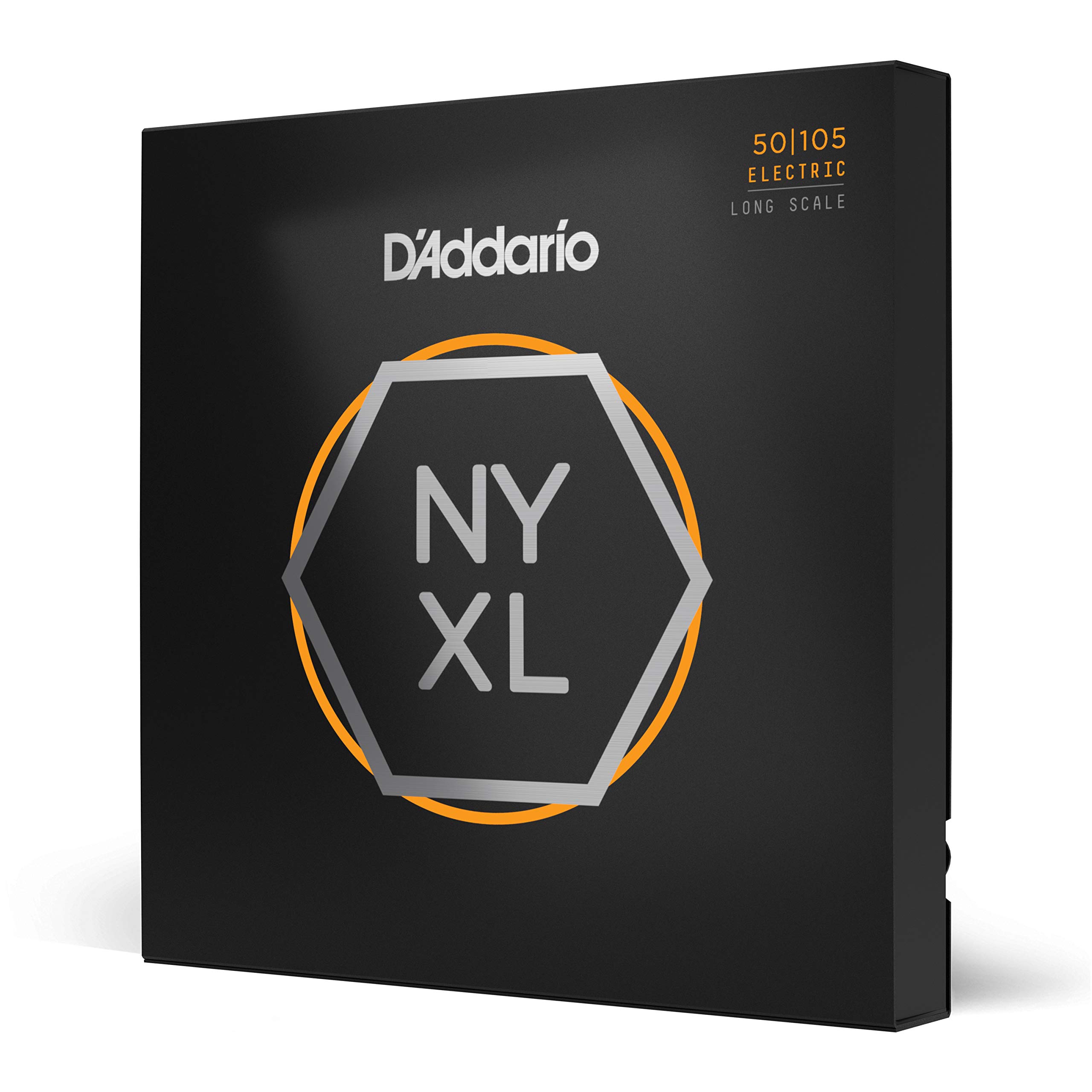 D'Addario 4er Bass NYXL 50-105 50-70-85-105, NYXL50105 - Zestaw strun do 4 strunowej gitary basowej