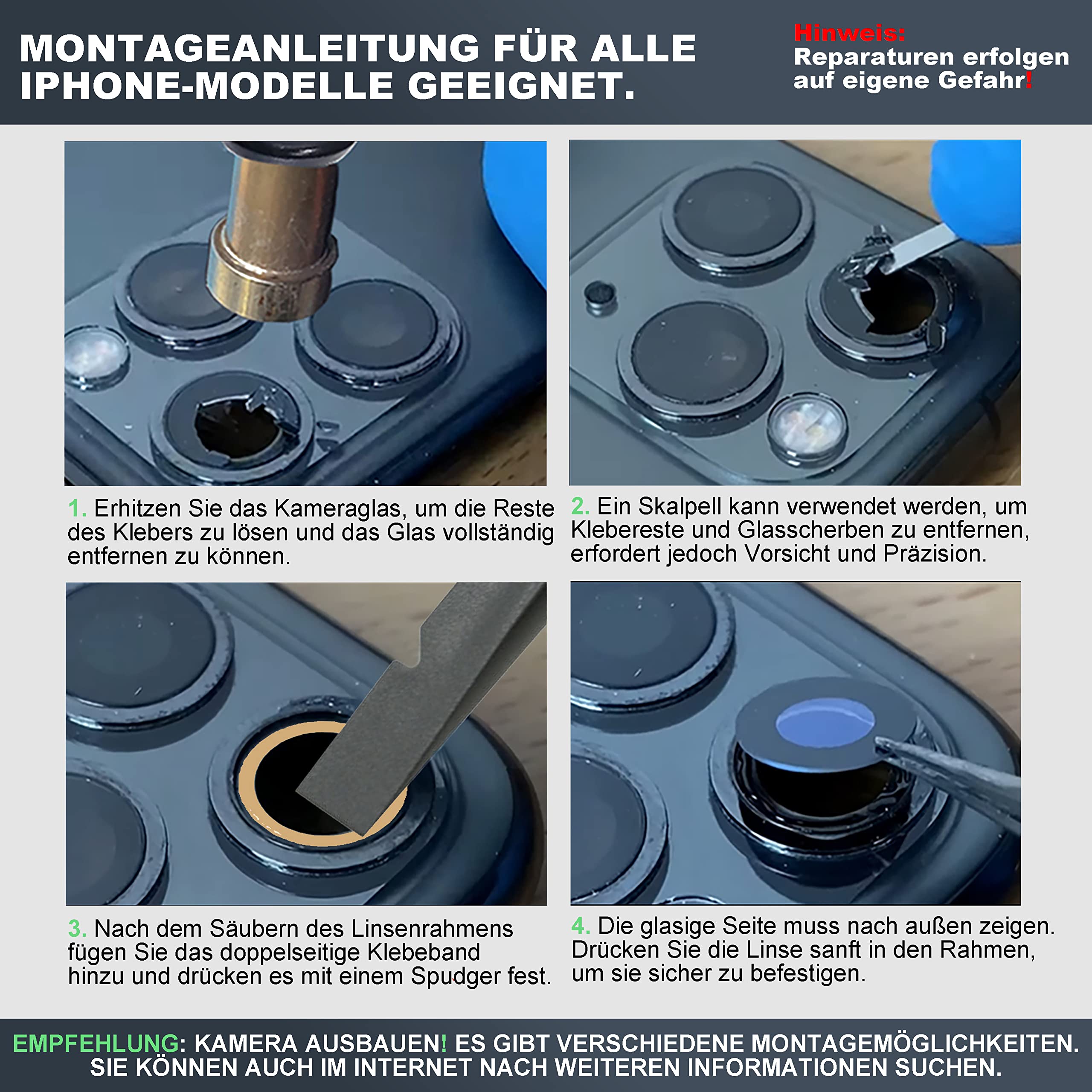 PROTECTION POUR APPAREIL Photo Film Apple IPHONE 13 De Verre Lentille