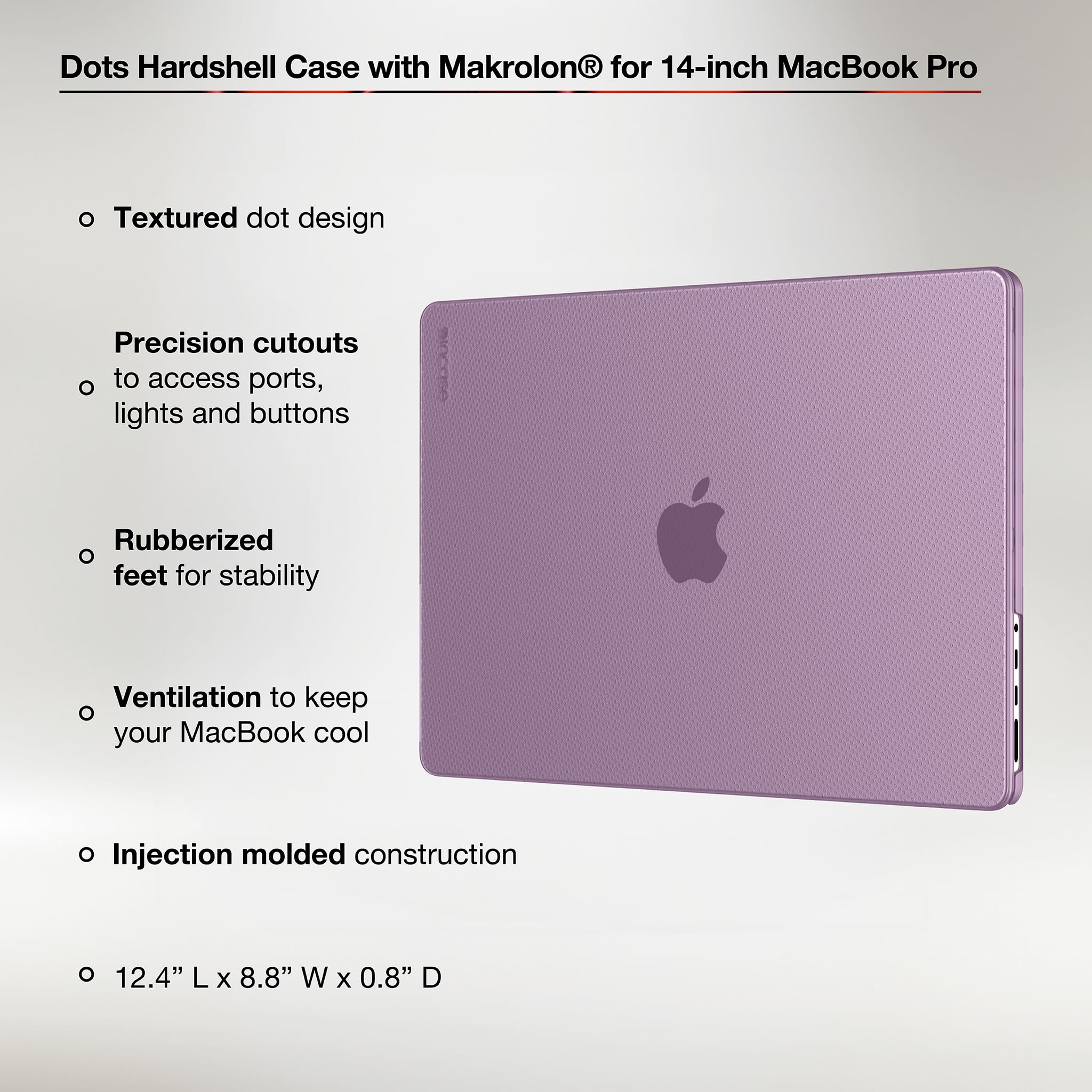 Amazon.com: Incase Dots Hardshell Case with Makrolon for MacBook
