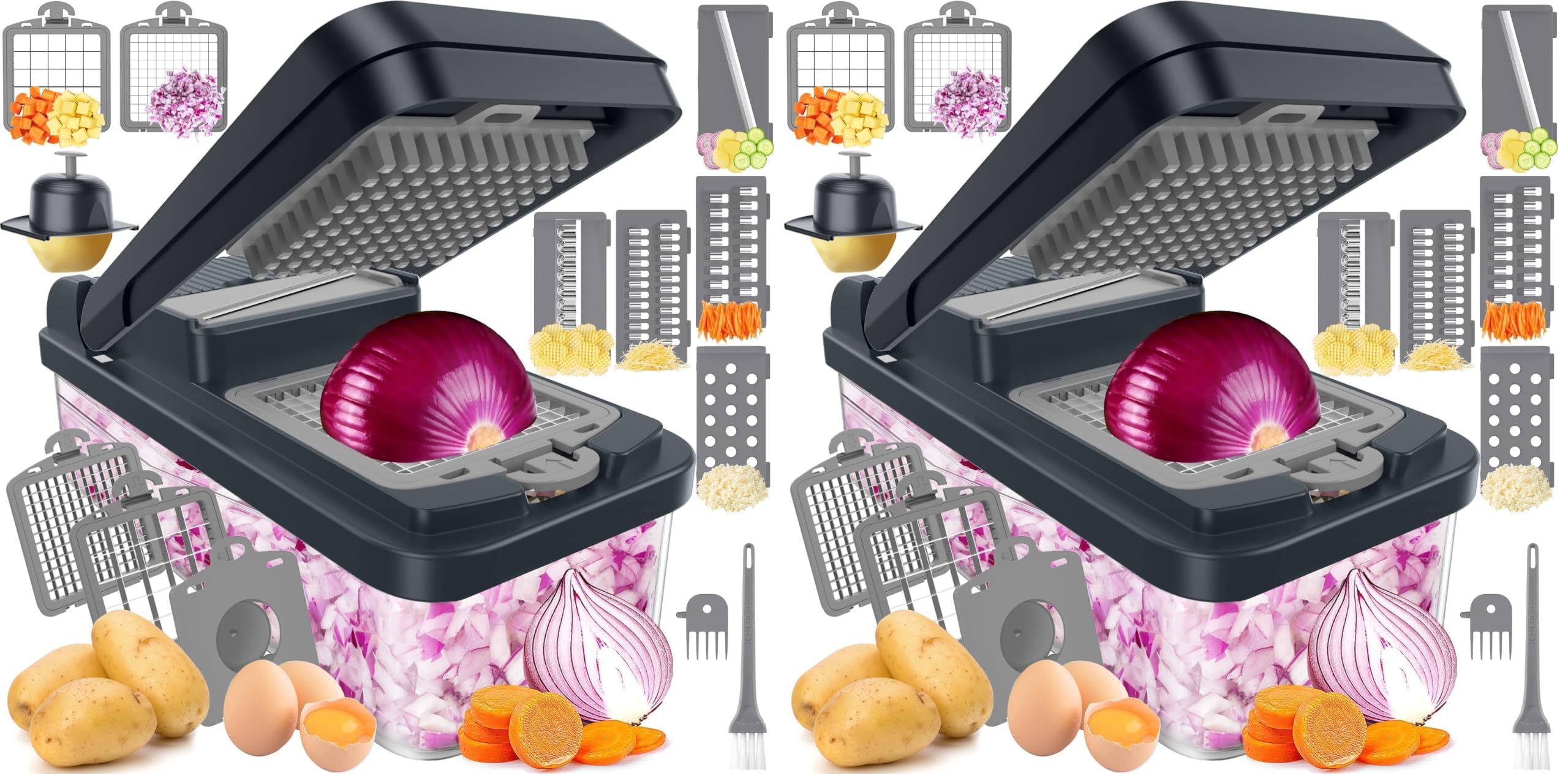 12-in-1 Vegetable Chopper - Save Time & Prep! -11 12-in-1 Vegetable Chopper - Save Time & Prep! -11