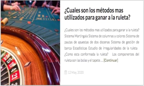 Comparador de Casino Gratis