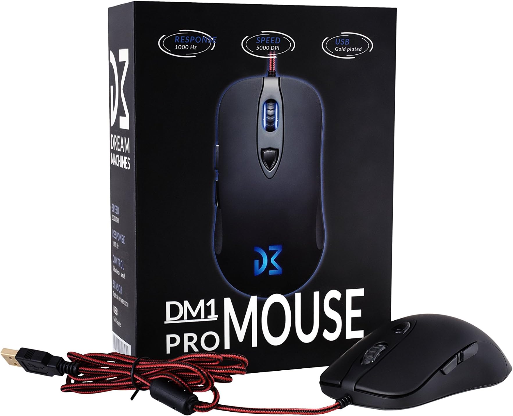 Dream Machines DM1 Pro Gaming Mouse (PC CD)