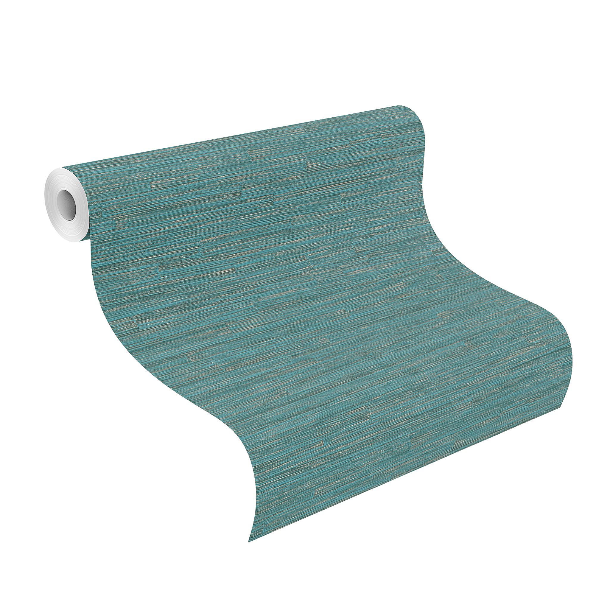Rasch Tapety (Exotic) niebieskie złote 10,05 m x 0,53 m Highlands 550573 tapeta na fizelinie