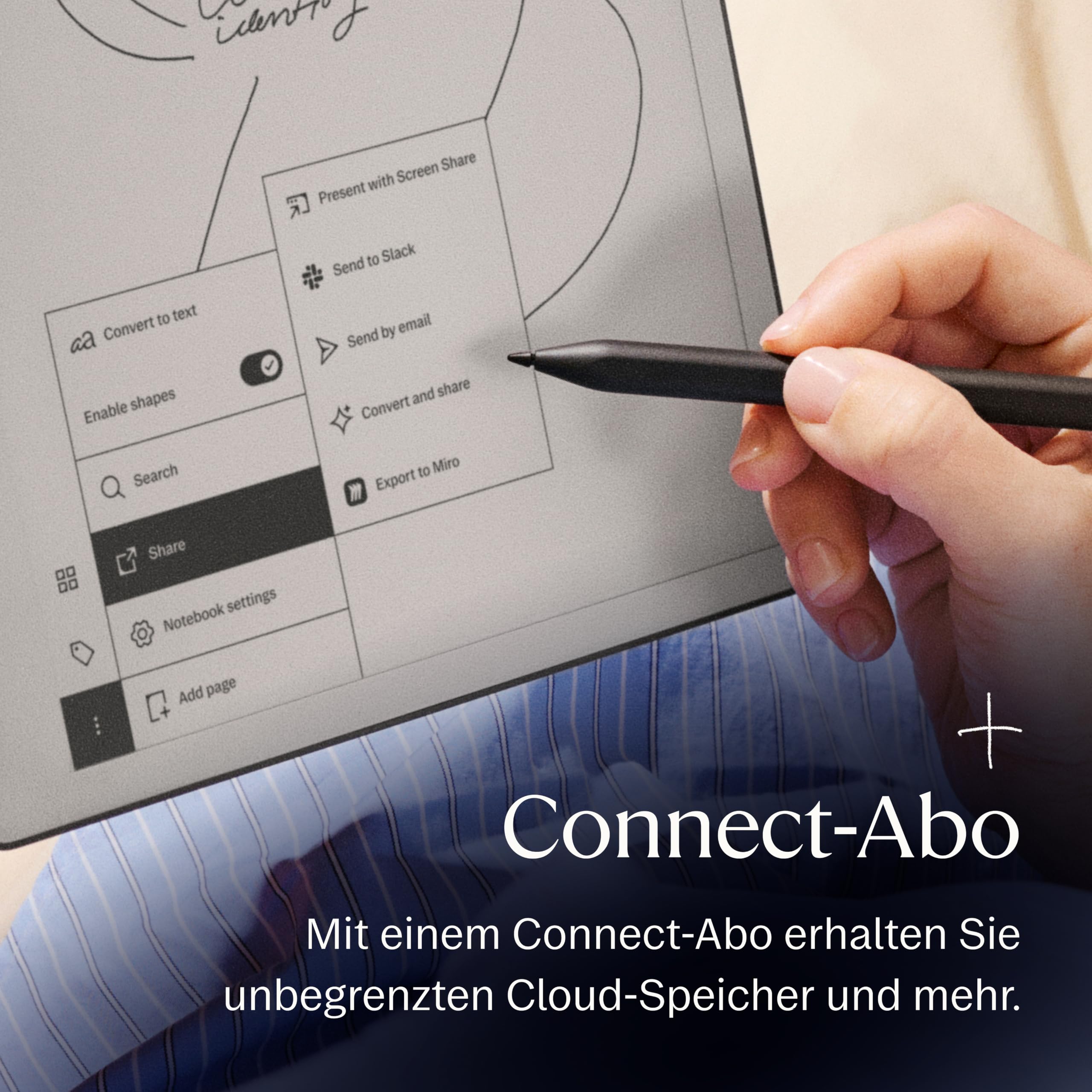 reMarkable Paper Pro 11,8-Zoll-Farbdisplay Tablet mit Leselicht und Marker Plus Pen