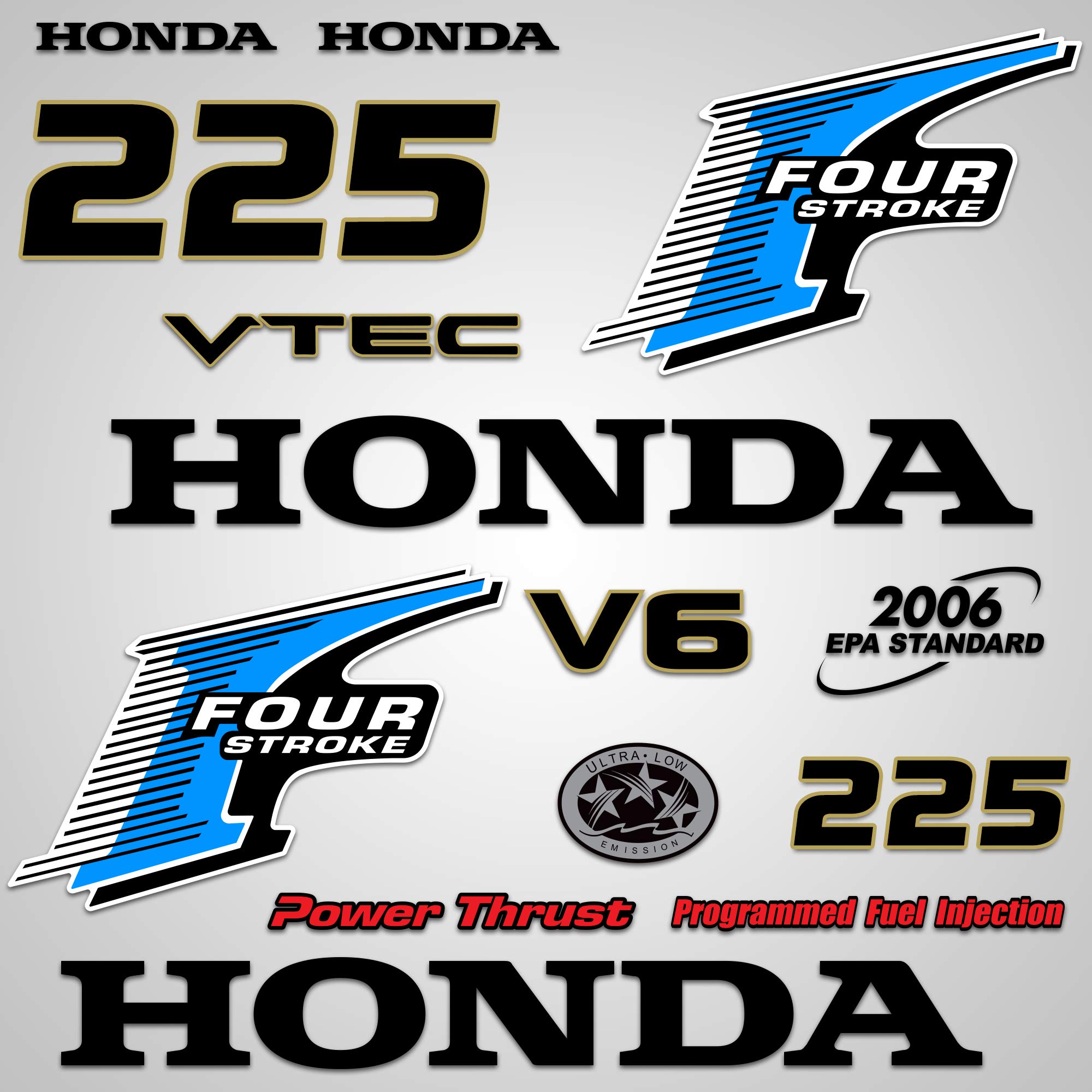 Buy Wholesale Decals Outboard Engine Graphics kit Sticker Decal