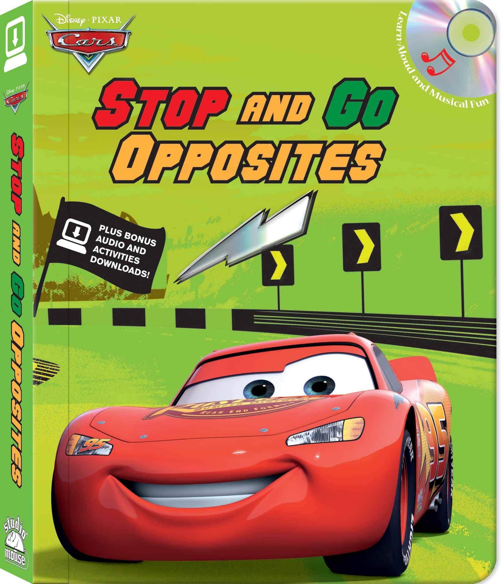 Disney/Pixar Cars Stop and Go Opposites (with easy-to-download printable activities) (Learning Library)