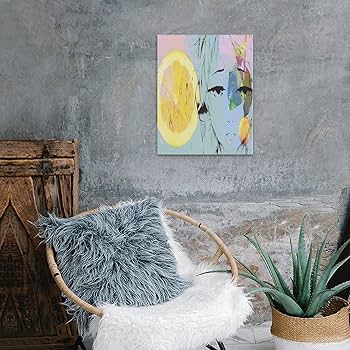 Amazon.co.jp: Lemon 米津玄師挂画 アートパネル アートポスター 絵画