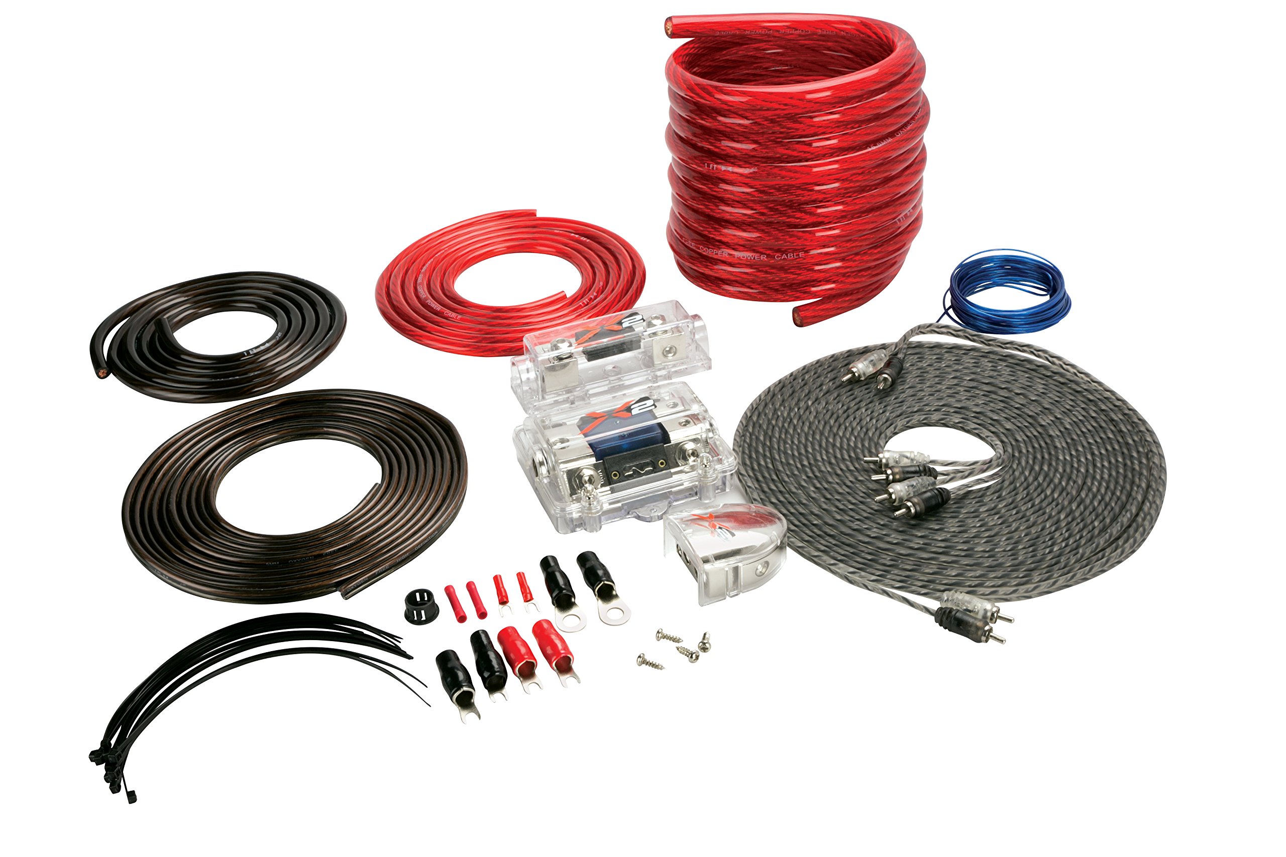 SCOSCHE X2AKC2500 3200 Watt AFC Dual Amp Kit