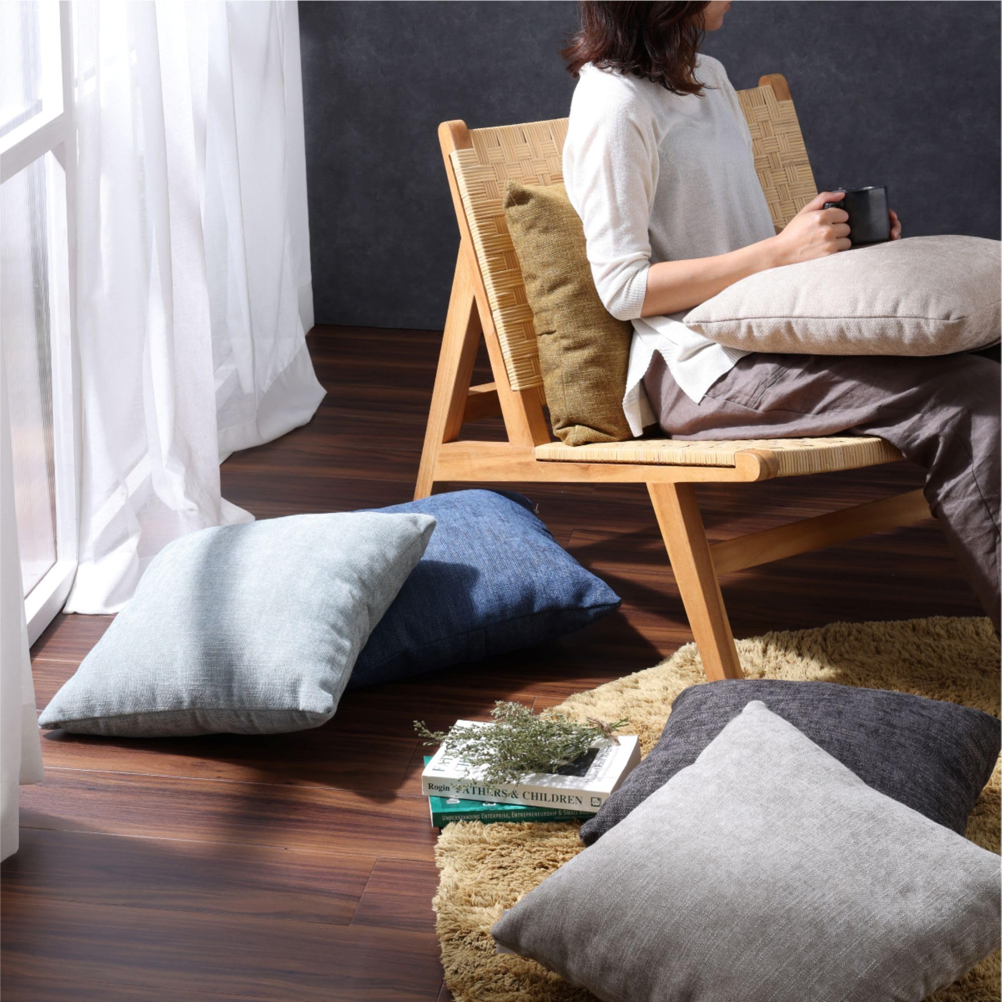 Amazon.co.jp: RELAX FORM(リラックスフォーム) 関家具 クッション 