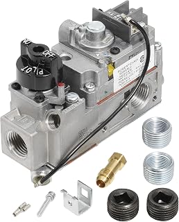 Robertshaw 710-502 Millivolt Gas Valve - 70,000 BTU for RV Space Heaters & Compact Applications