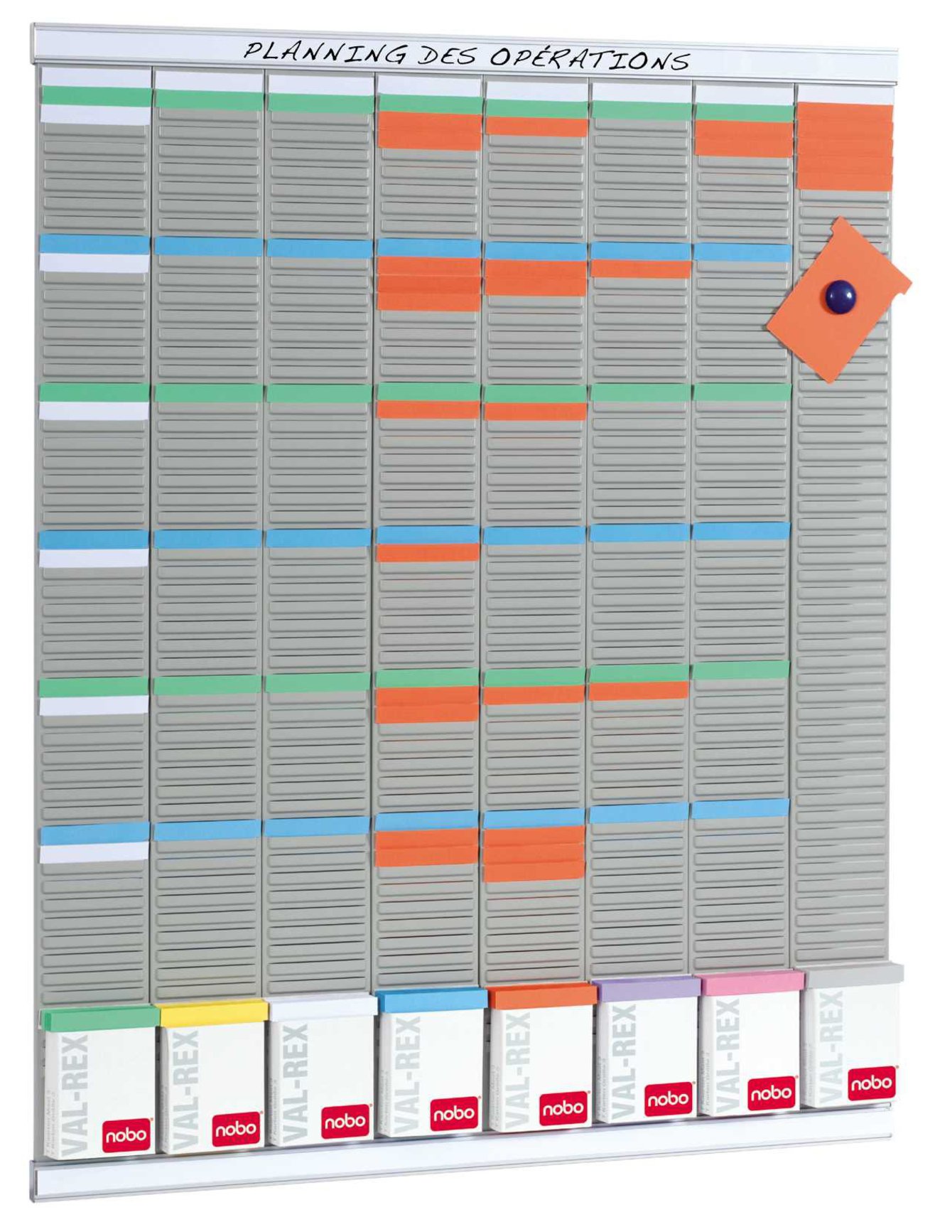 Buy Nobo Whiteboard Kit Week 54 Slots T-Card 8 Columns, 5 Columns, 24  Sleeves (5 Packs of 100 Cards T3 Online at desertcart Guam