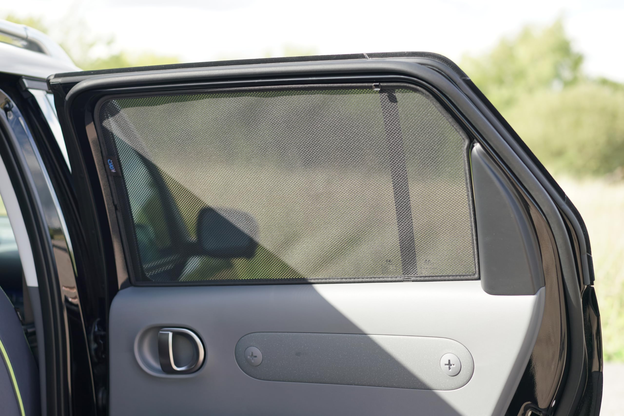 Satz Car Shades kompatibel mit Hyundai Inster (EV) 2024- (4-teilig) Passgenaue Sonnenschutzblenden