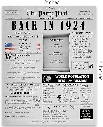 Miniatura 2 de Póster decorativo para fiesta de cumpleaños número 26  Tarjeta de aniversario de hace 26 años para mujeres y hombres. Suministros de decoración del