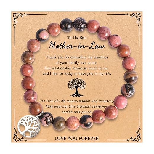 YKZOMP Mother in Law Gifts, Mother in Law Christmas Birthday Wedding Mothers Day Gifts for Mother in Law from Daughter in Law, Mother of the Groom Gifts