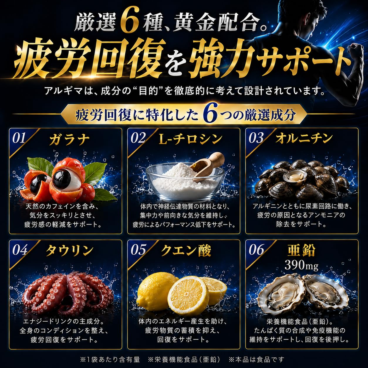 Amazon | Magina タギラス シトルリン アルギニン サプリ 亜鉛 黒 