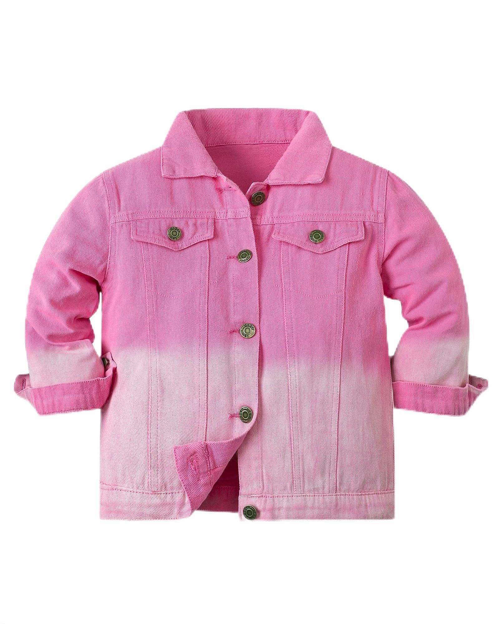 Joe Wenko Kids Toddler Baby Boys Girls Casual Outerwear Denim Jacket