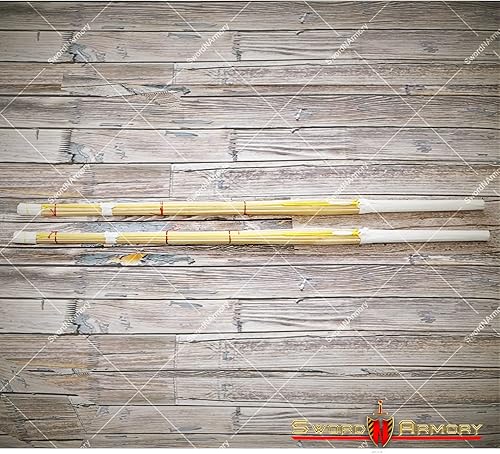 Miniatura 2 de Juego de 2 espadas samurái de entrenamiento de práctica Kendo de 47 pulgadas