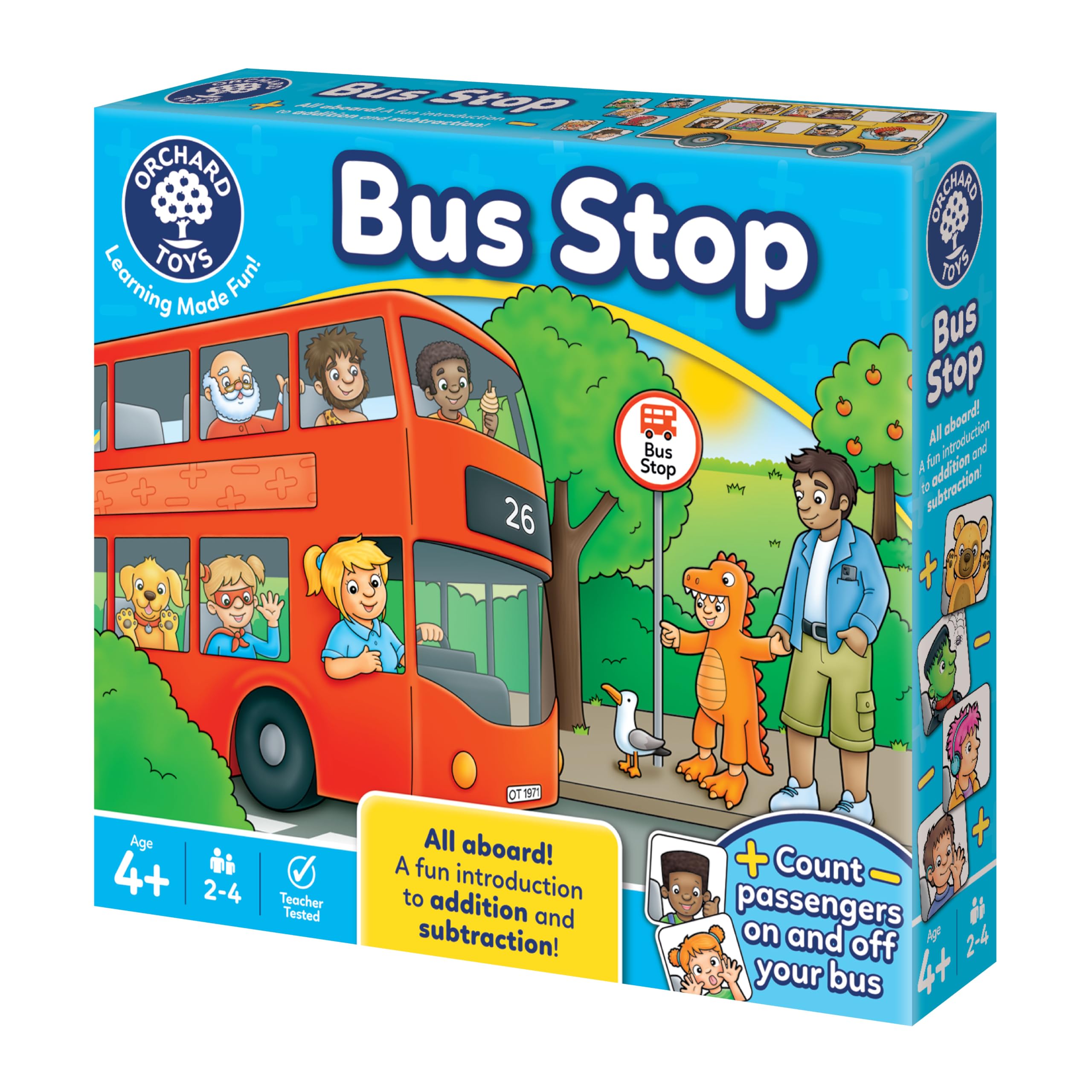 #89 — Orchard Toys Bus Stop Counting Game for Age 4+, Educational ...