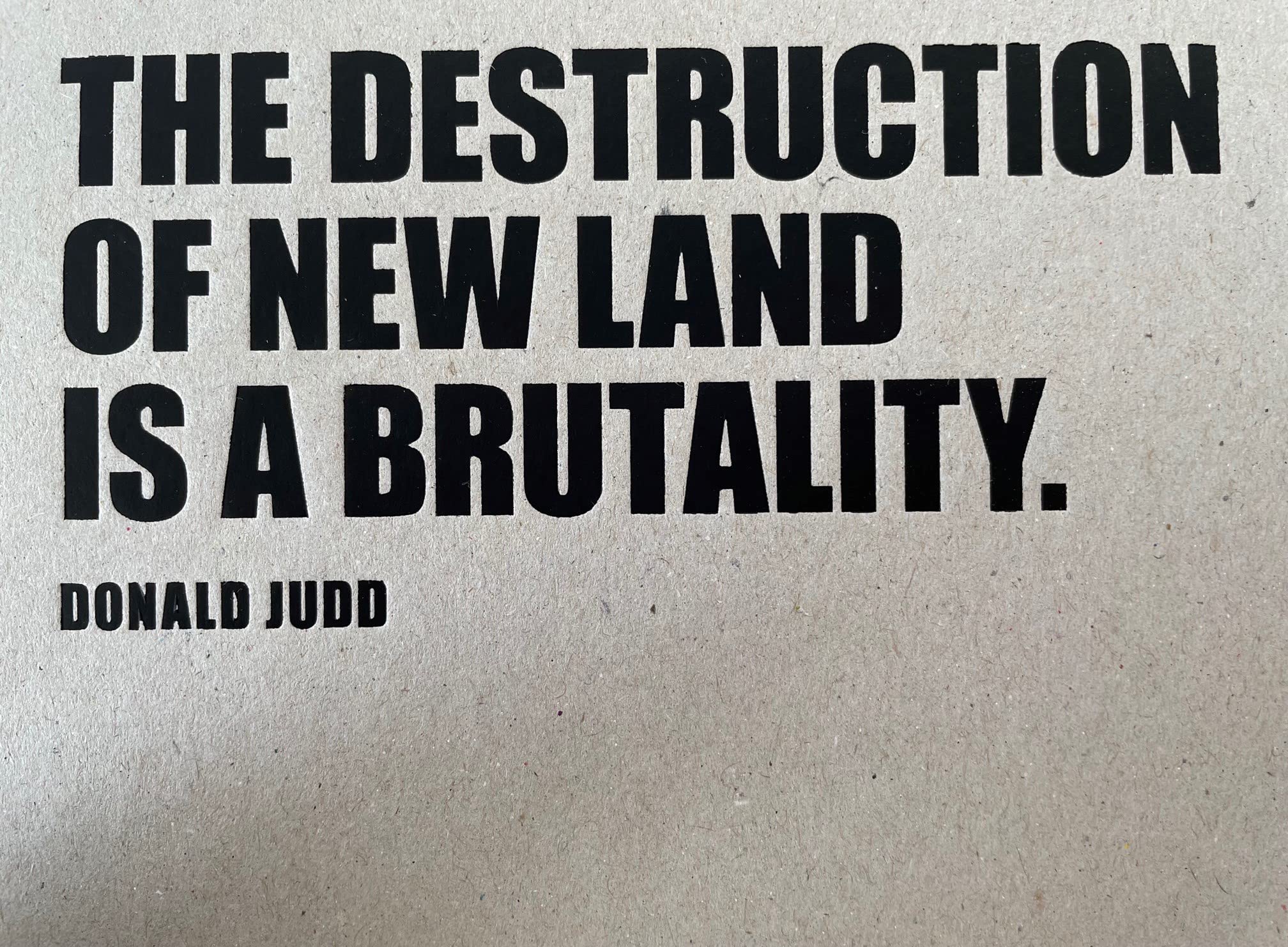 Donald Judd: Architecture in Marfa, Texas